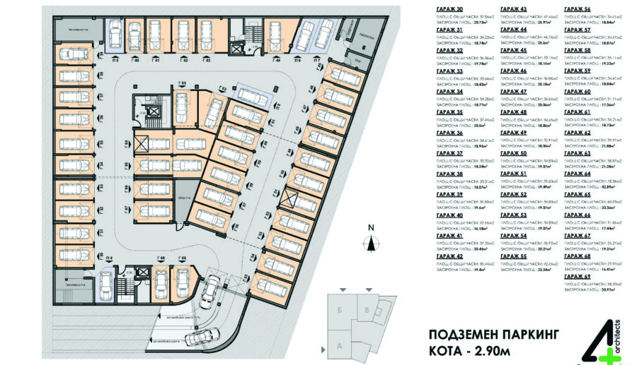 Подземни гаражи и Магазини